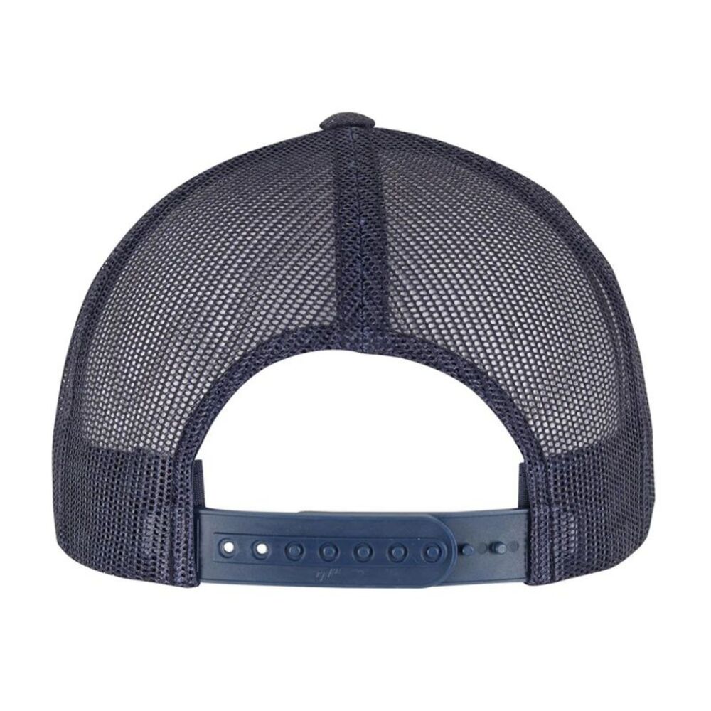 Yupoong Flexfit Retro Trucker Cap / Heather Navy - Picture 2 of 3